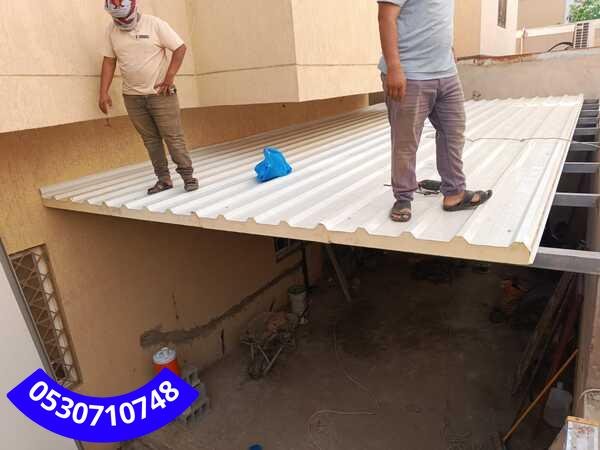 تركيب ساندوتش بانل