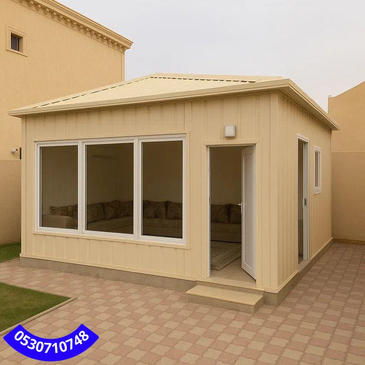 استخدامات غرف وملاحق الساندوتش بانل في جدة