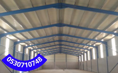 إنشاء هناجر مزارع وأعلاف في مكة