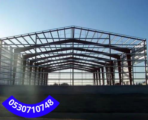 إنشاء هناجر ومستودعات بعزل ساندوتش بانل كامل