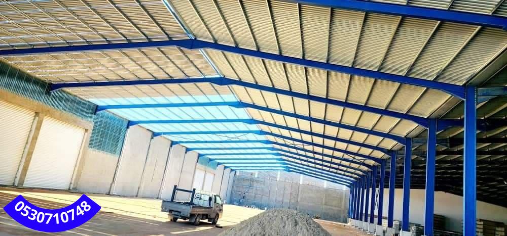 إنشاء هياكل تخزين معدنية معزولة