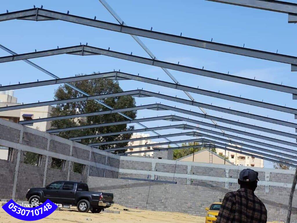 بناء هناجر لتربية المواشي والدواجن