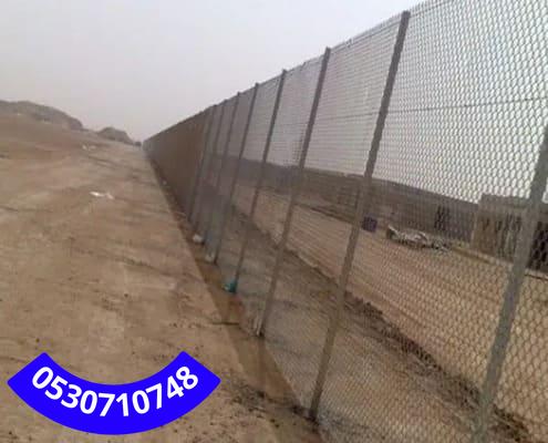 تركيب سور شبك