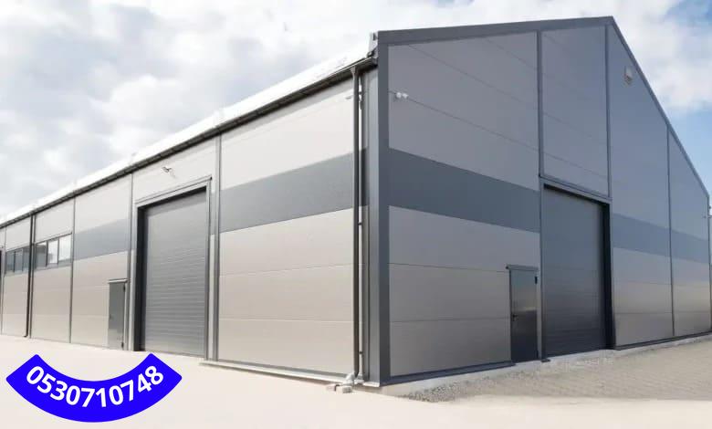 تركيب هناجر ساندوتش بانل تخزين