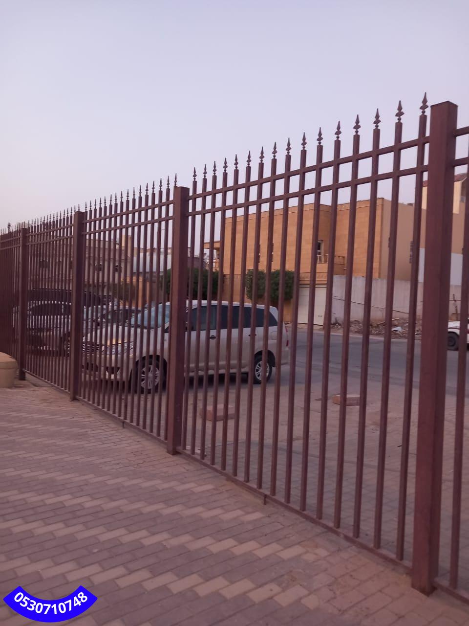 تسوير أراضي بيضاء جدة