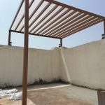 مظلات أسطح خشبية