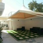 مظلة حوش داخلية