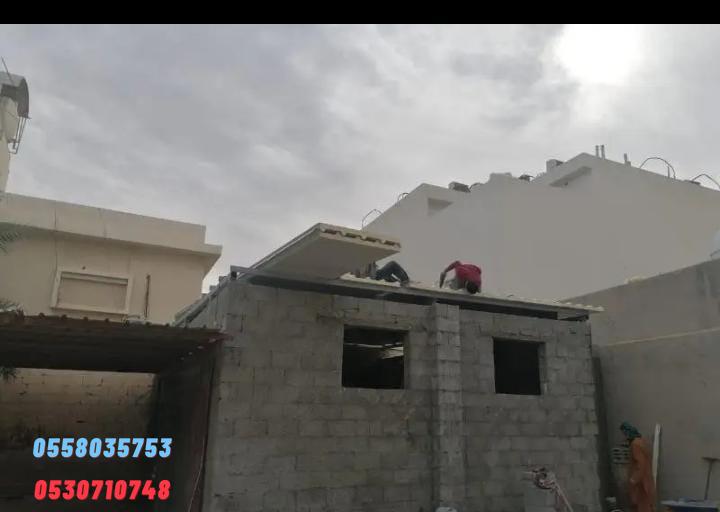 بناء وتشطيب ملحق خارجي جدة