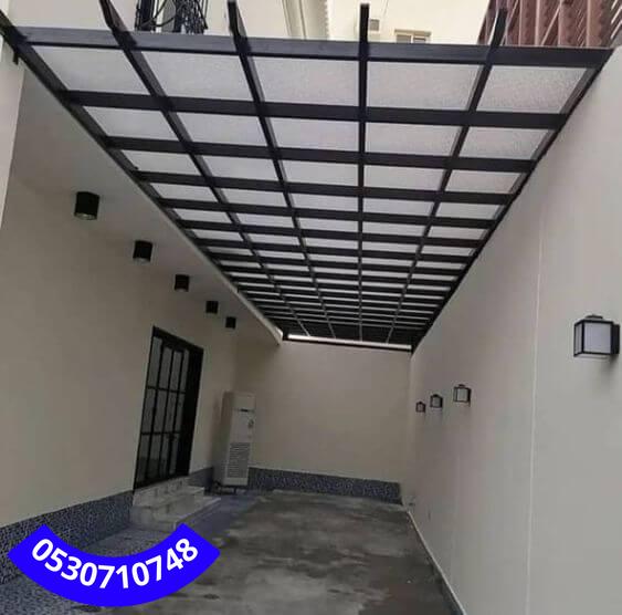 تركيب مظلات لكسان في جدة | حماية وأناقة بجودة عالية