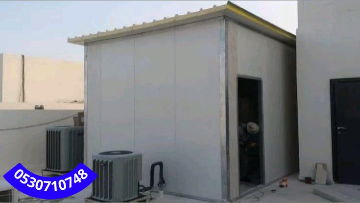 بناء غرفة سائق خارجية